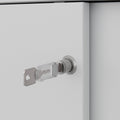 Armadio con ante scorrevoli CHOICE | 2 OH, 1600 x 740 mm, grigio perla - 7 Thumbnail Image