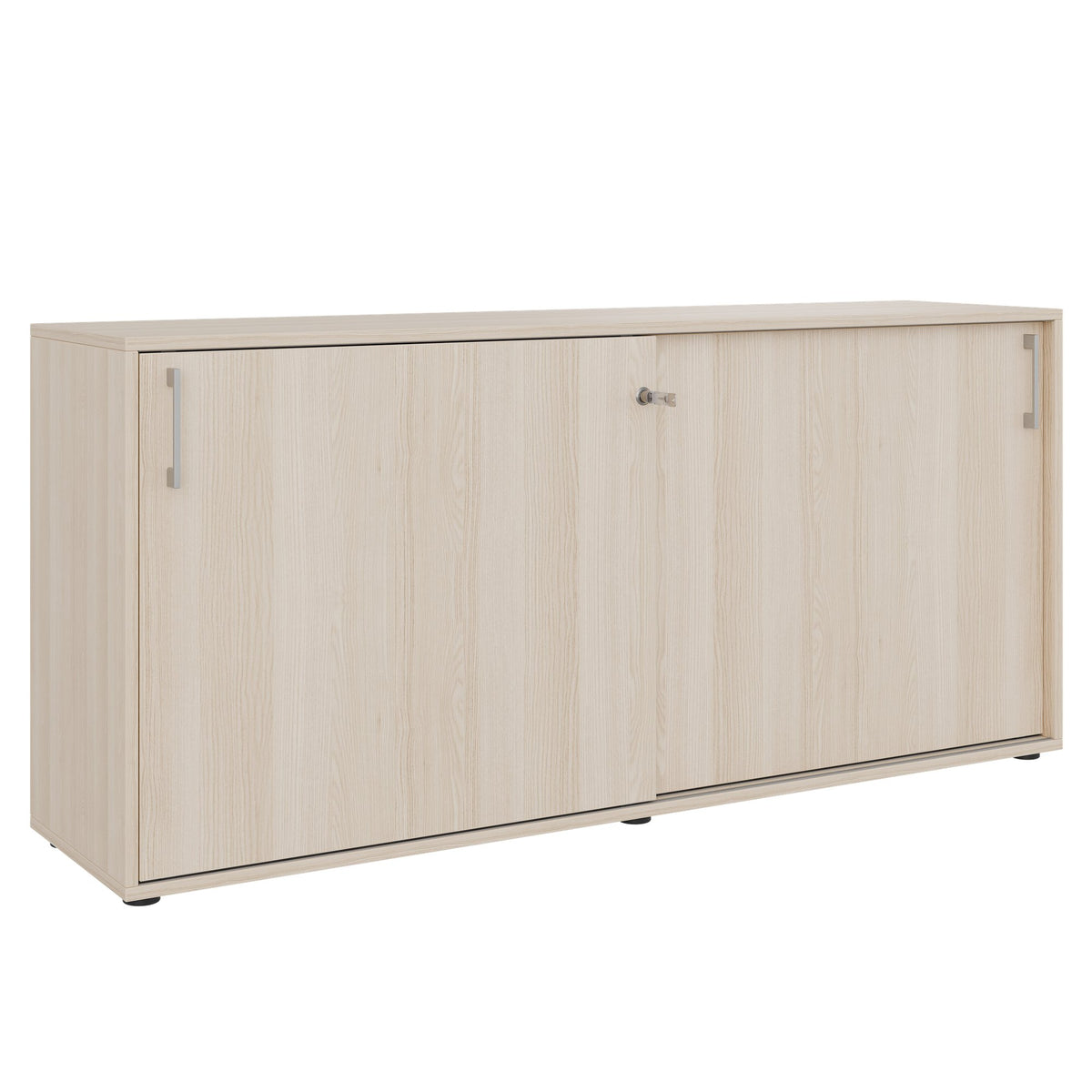 CHOICE sliding door wardrobe | 2 OH, 1600 x 740 mm, sand ash - 1 Lightbox Main Image
