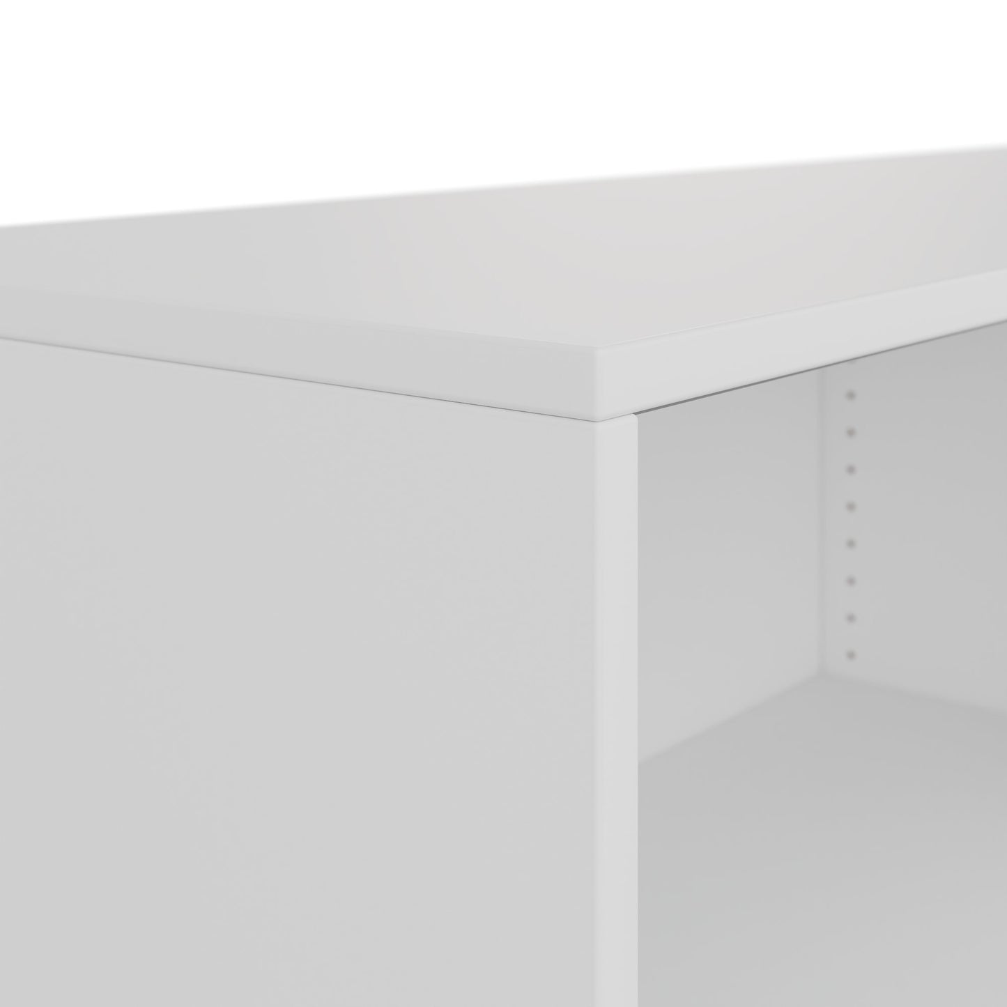Armadio con ante scorrevoli CHOICE | 2 OH, 1600 x 740 mm, bianco