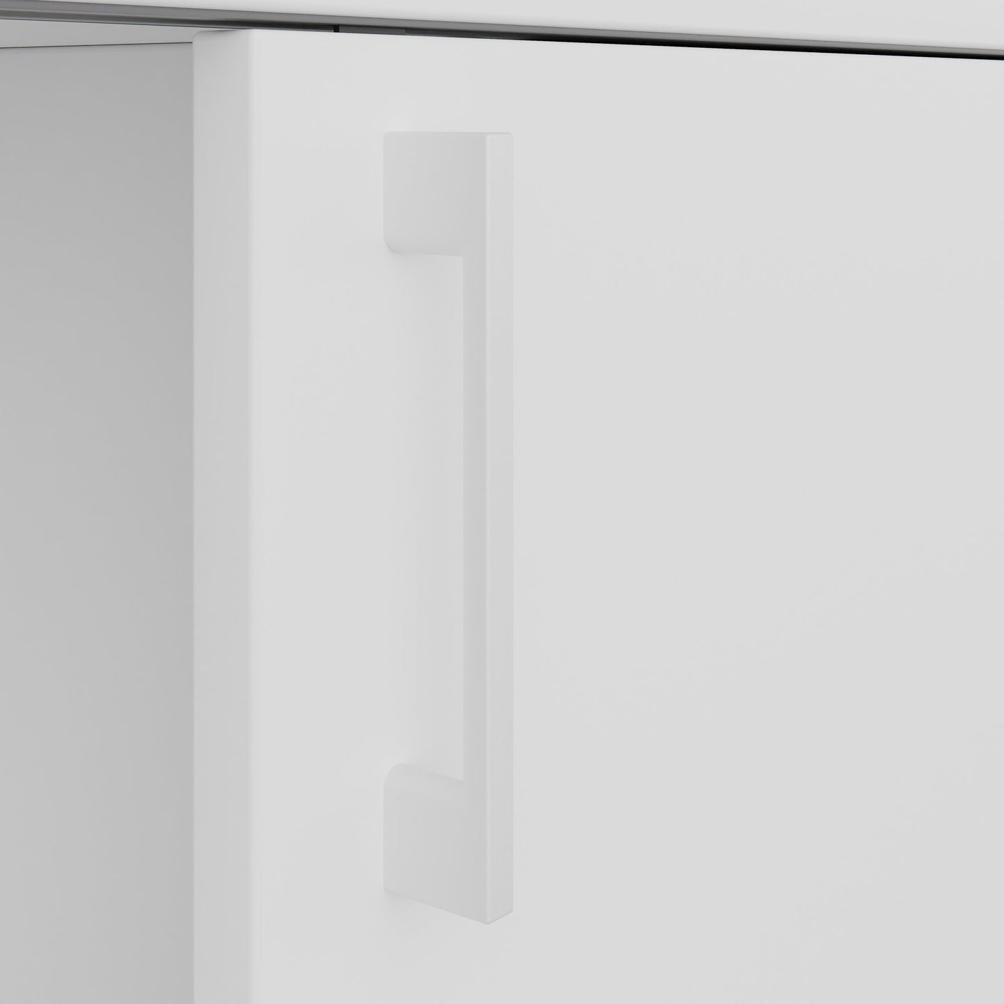 Armadio con ante scorrevoli CHOICE | 2 OH, 1600 x 740 mm, bianco