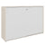 Armoire à portes coulissantes CHOICE | 3 OH, 1600 x 1095 mm, érable / blanc