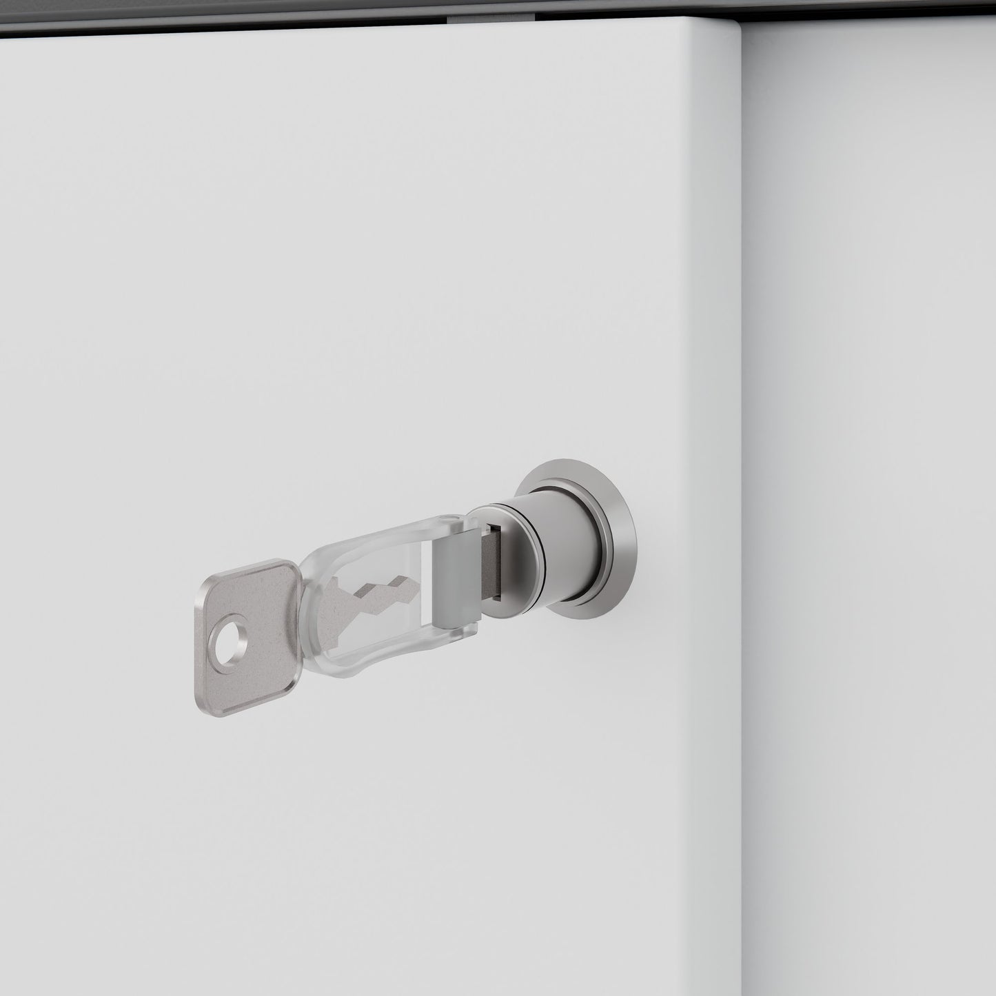 Armoire à portes coulissantes CHOICE | 3 OH, 1600 x 1095 mm, anthracite / blanc