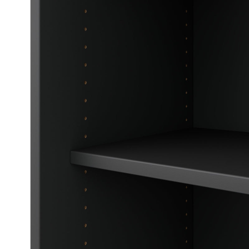 Armadio con ante scorrevoli CHOICE | 3 ripiani, 1600 x 1095 mm, antracite / bianco - 9 Main Image