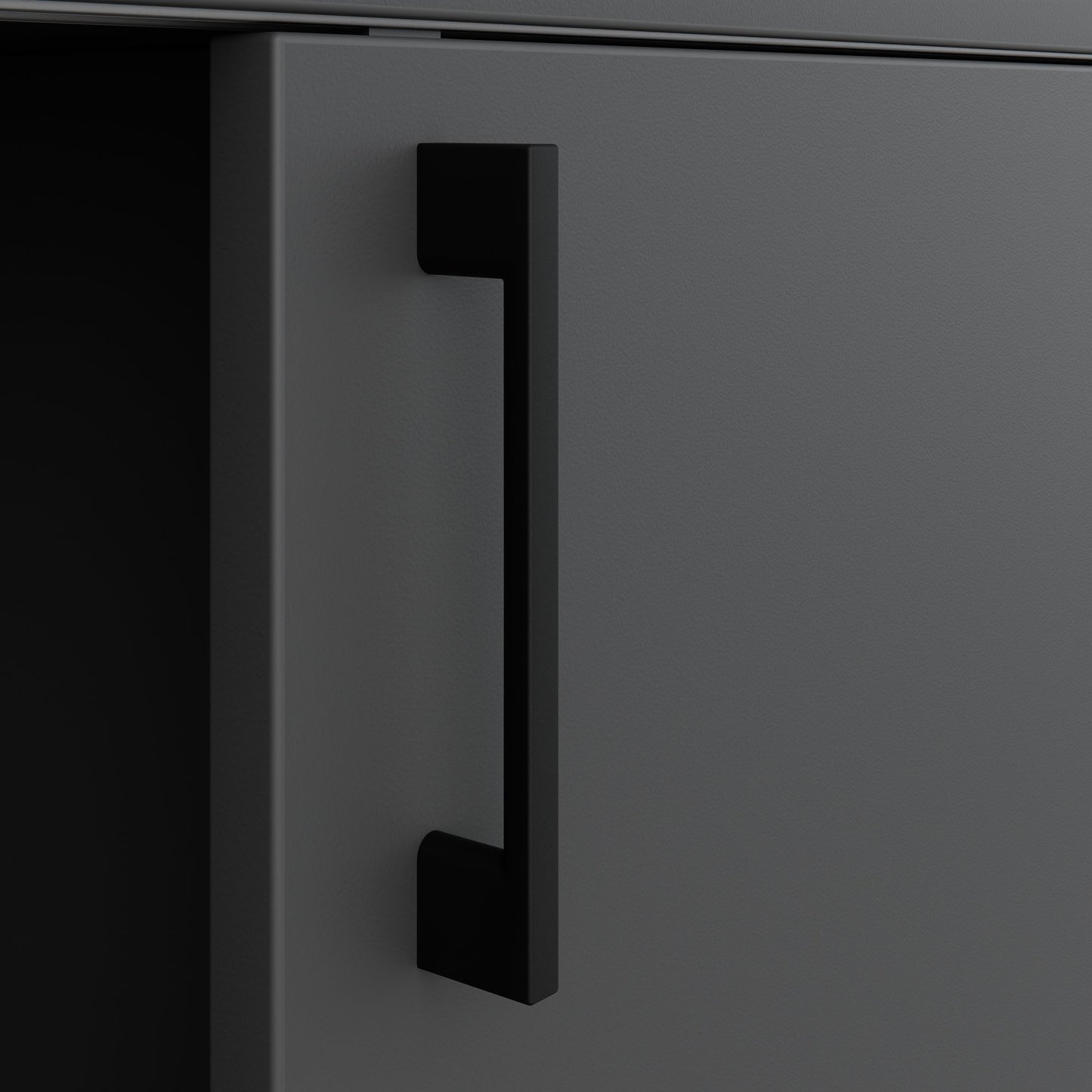 Armoire à portes coulissantes CHOICE | 3 OH, 1600 x 1095 mm, anthracite