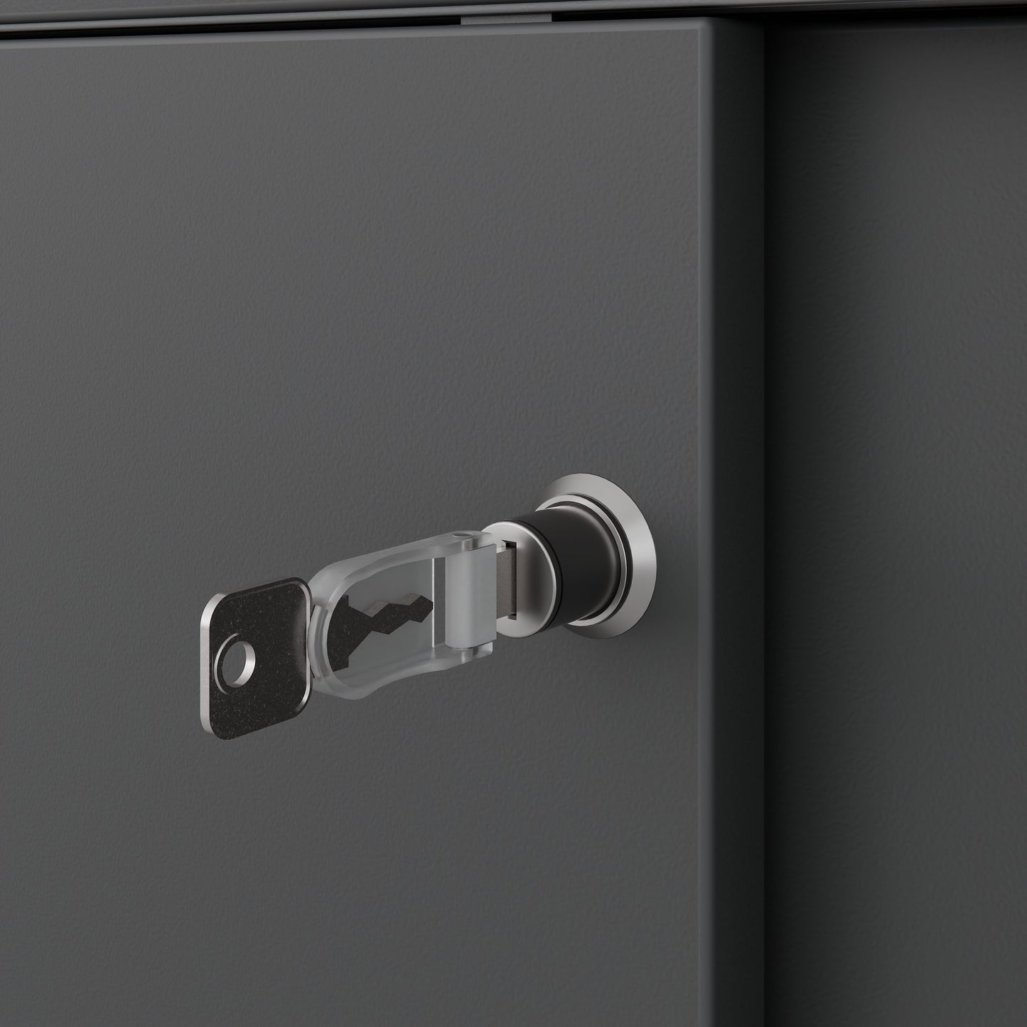 Armoire à portes coulissantes CHOICE | 3 OH, 1600 x 1095 mm, anthracite