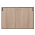 Armadio con ante scorrevoli CHOICE | 3 ripiani, 1600 x 1095 mm, rovere ambra - 3 Thumbnail Image