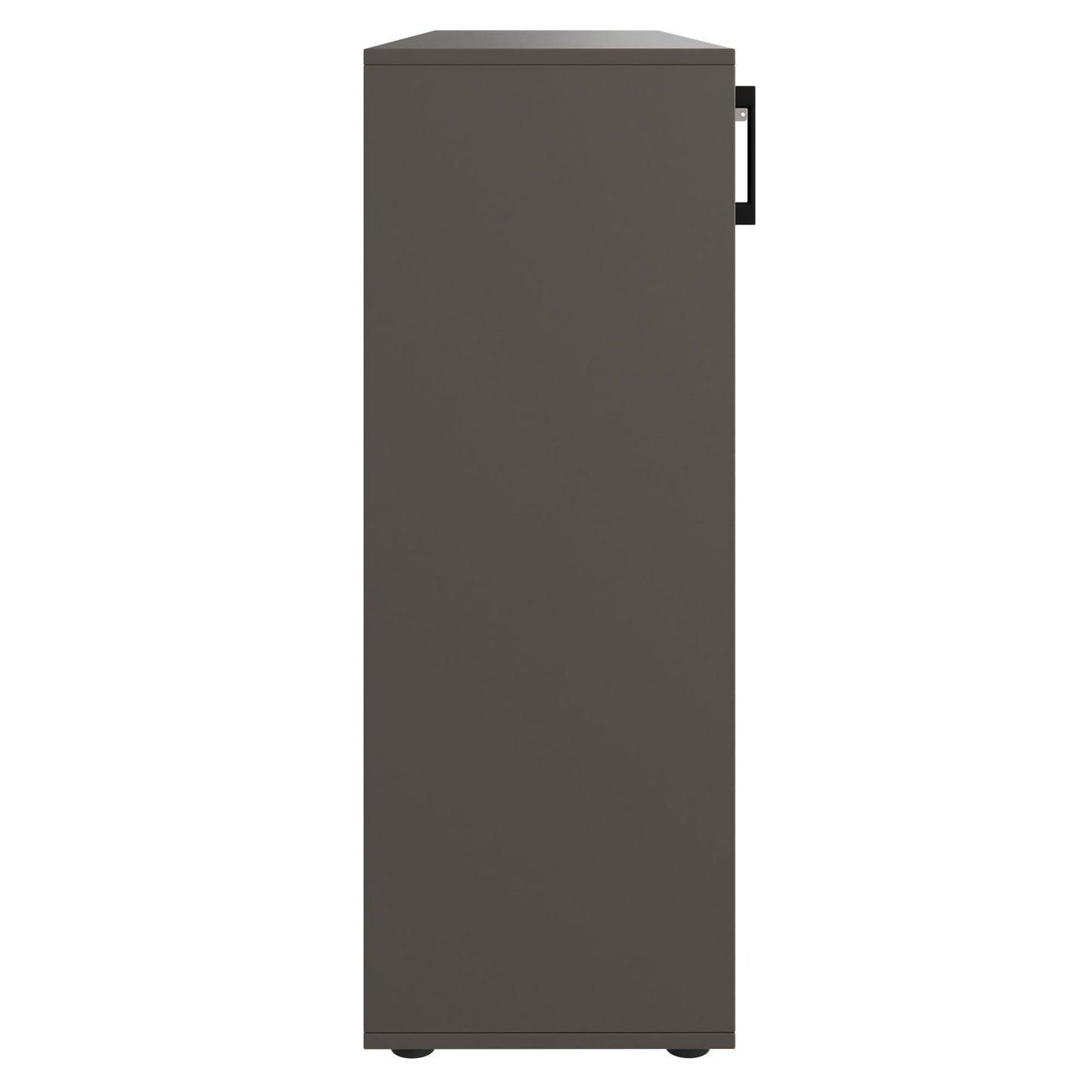 Armoire à portes coulissantes CHOICE | 3 OH, 1600 x 1095 mm, gris cubanite