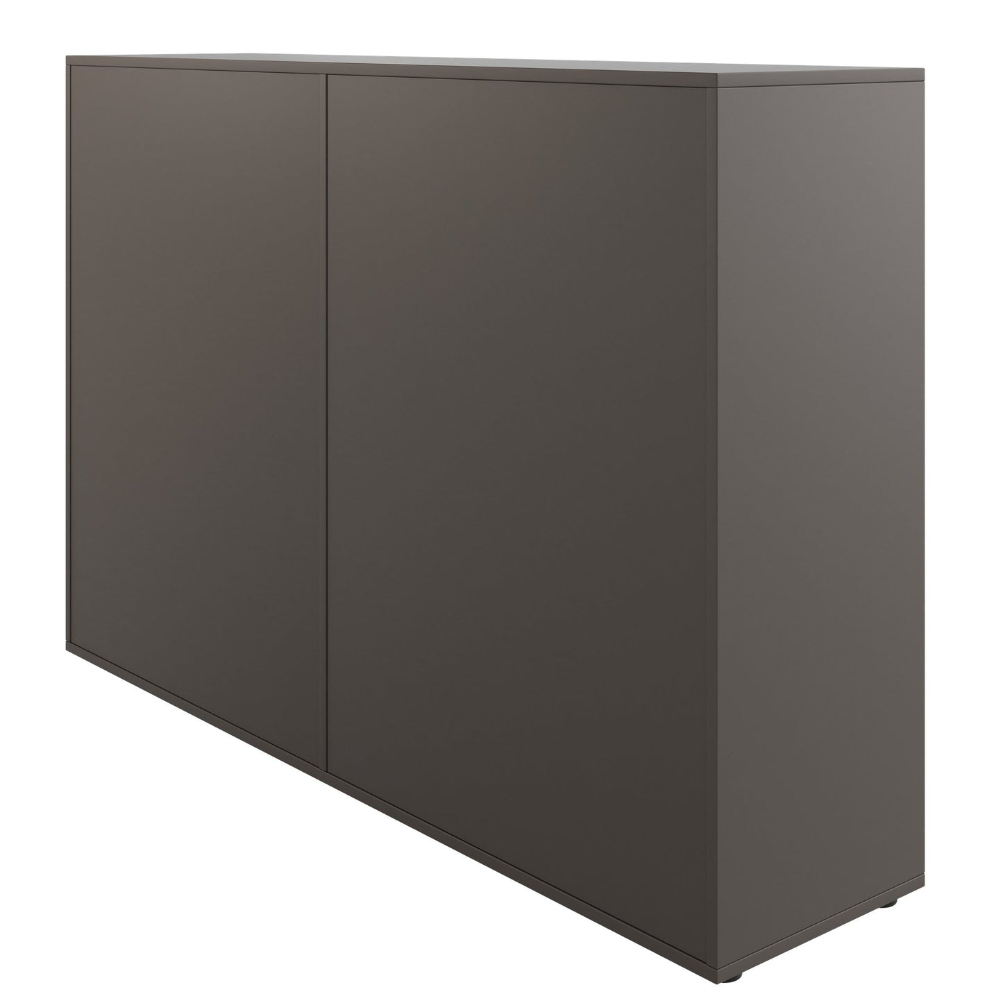 Armoire à portes coulissantes CHOICE | 3 OH, 1600 x 1095 mm, gris cubanite