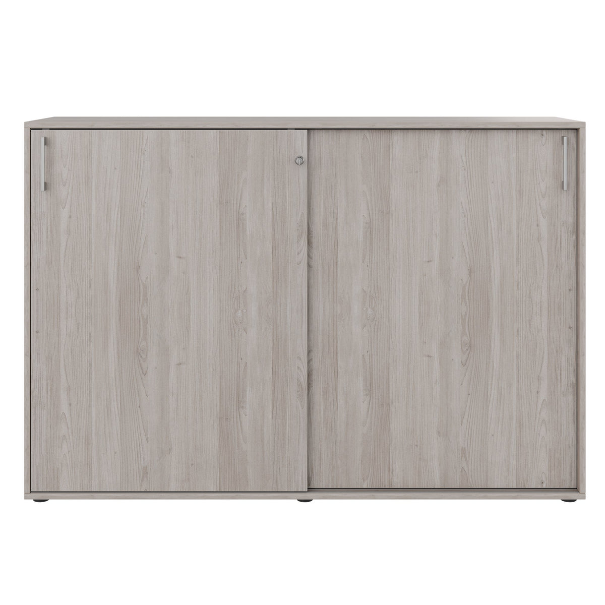 Armadio con ante scorrevoli CHOICE | 3 ripiani, 1600 x 1095 mm, rovere nordico grigio - 3 Lightbox Main Image