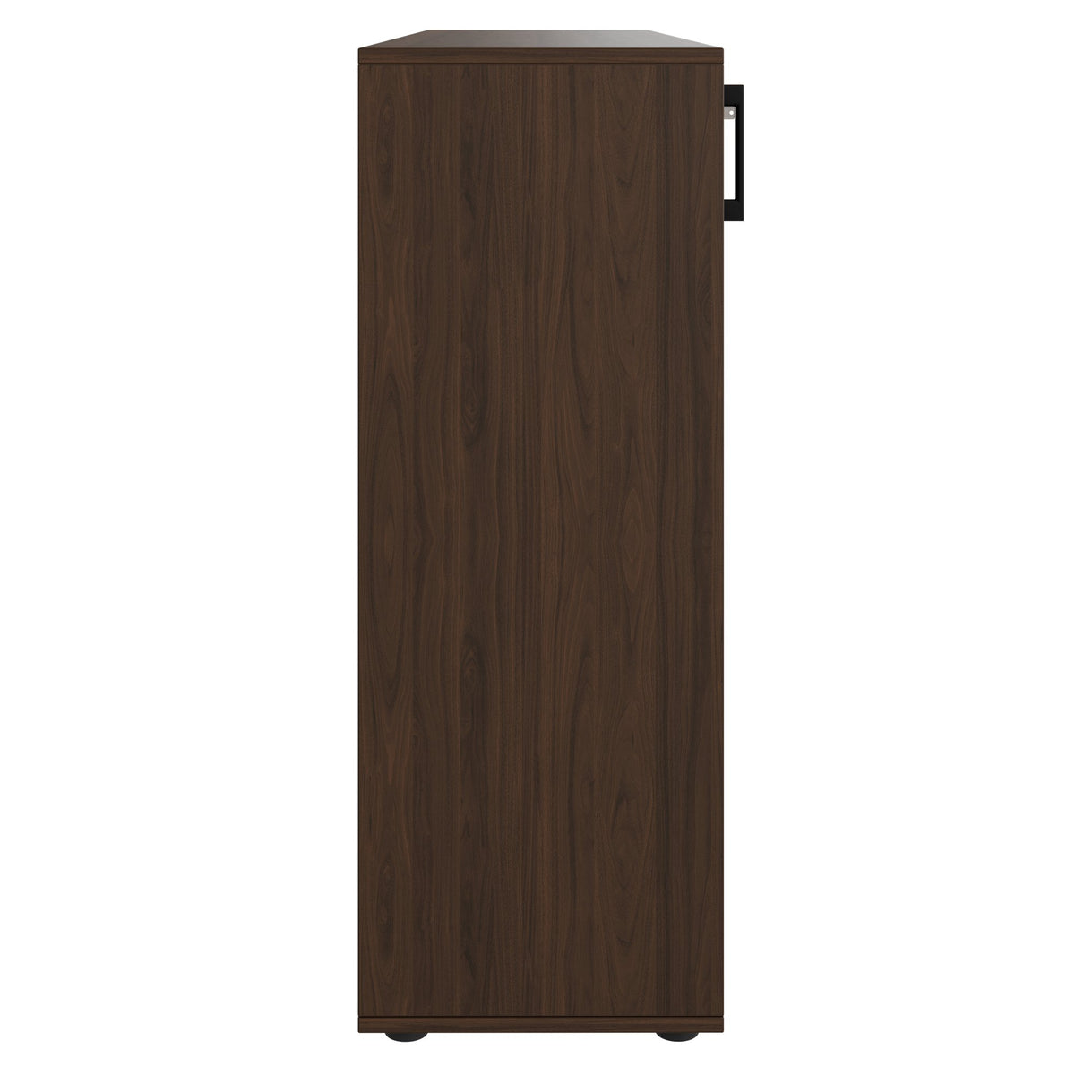 CHOICE sliding door wardrobe | 3 OH, 1600 x 1095 mm, walnut - 4 Lightbox Main Image