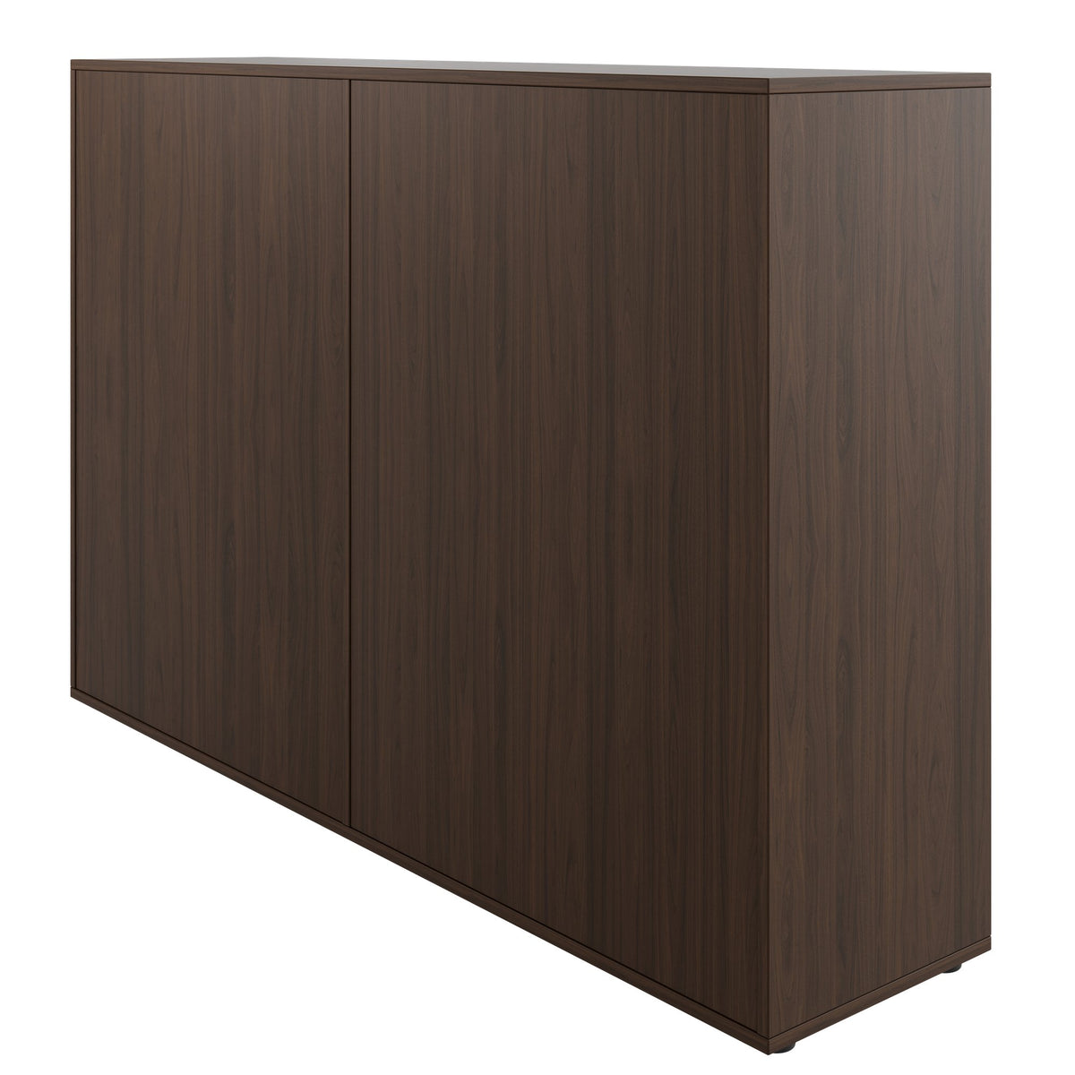 CHOICE sliding door wardrobe | 3 OH, 1600 x 1095 mm, walnut - 5 Lightbox Main Image