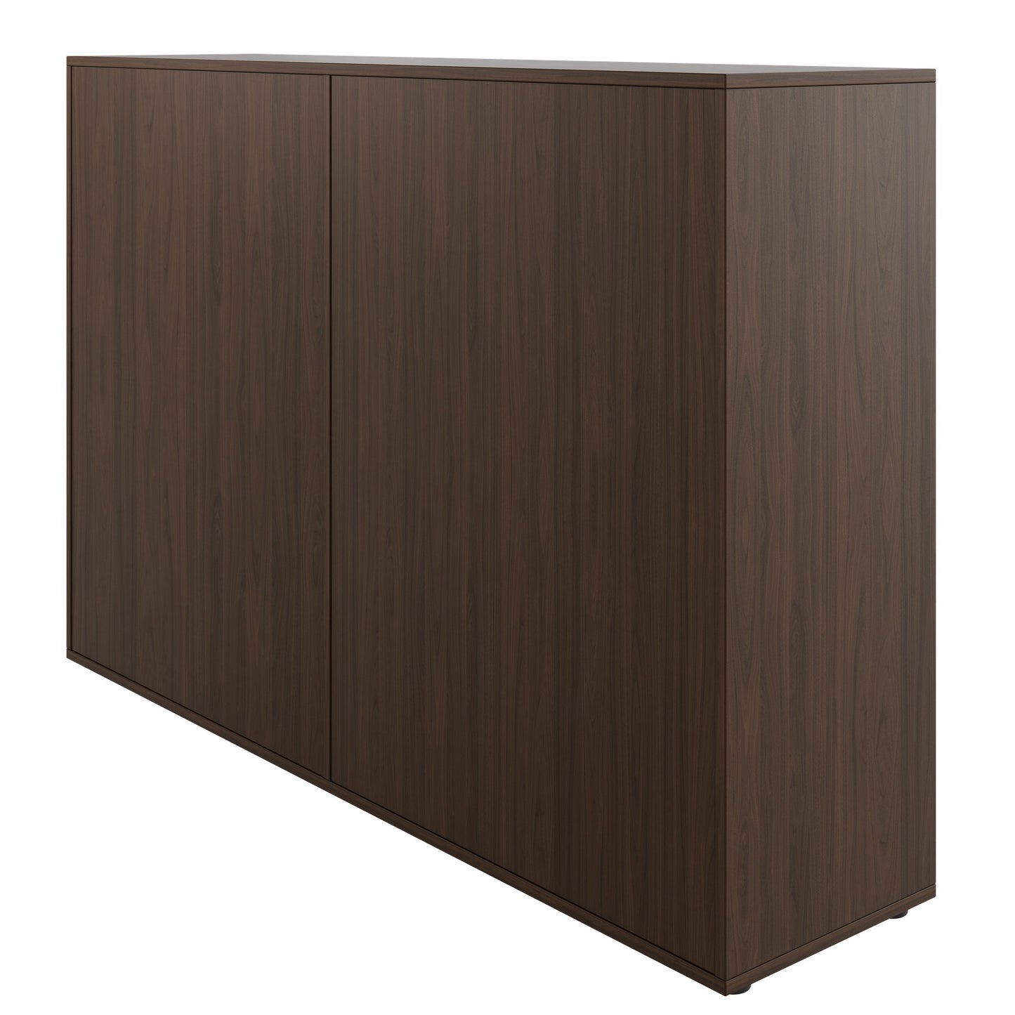 Armoire à portes coulissantes CHOICE | 3 étagères, 1600 x 1095 mm, noyer