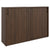 Armoire à portes coulissantes CHOICE | 3 étagères, 1600 x 1095 mm, noyer