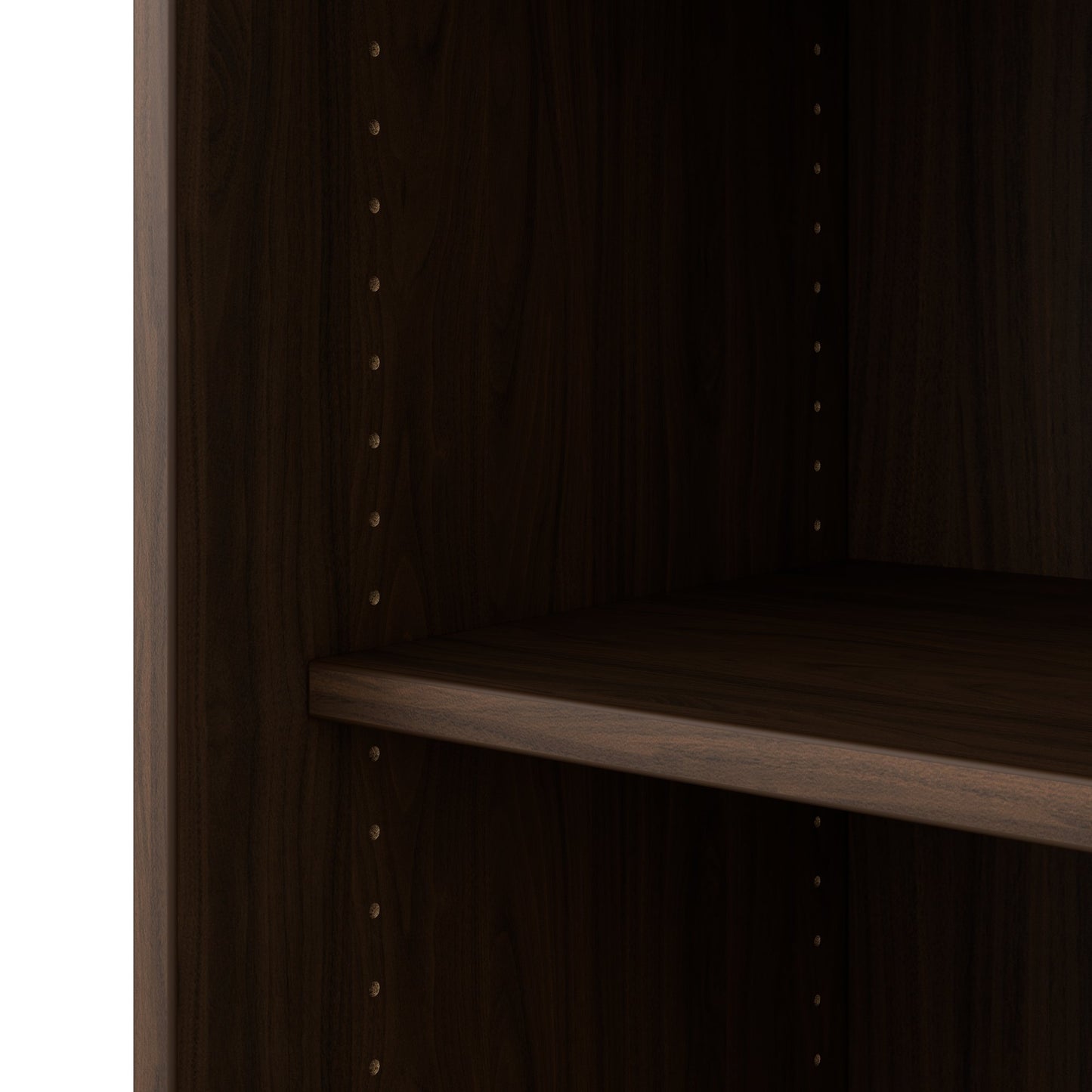 Armoire à portes coulissantes CHOICE | 3 étagères, 1600 x 1095 mm, noyer