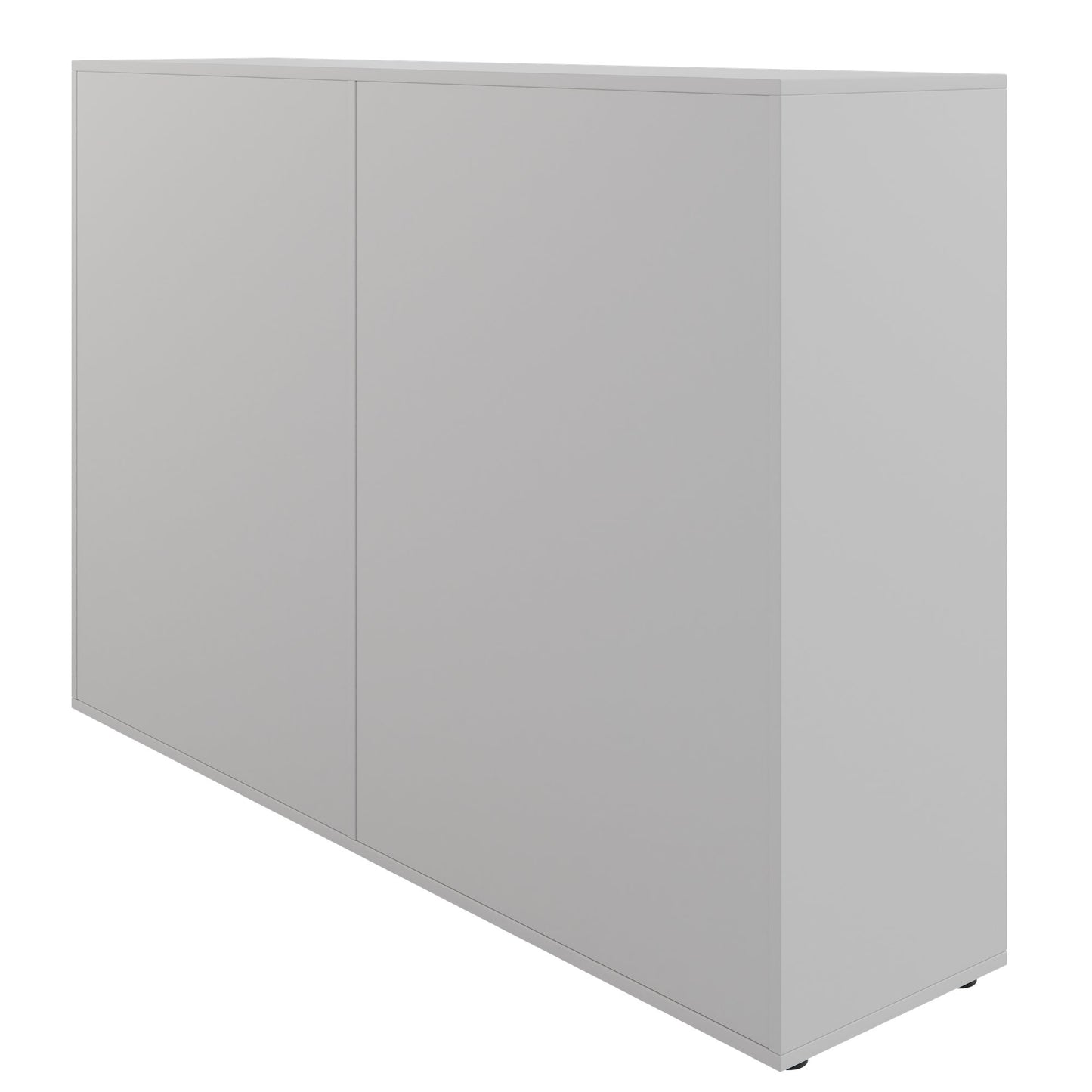 Armoire à portes coulissantes CHOICE | 3 OH, 1600 x 1095 mm, gris perle