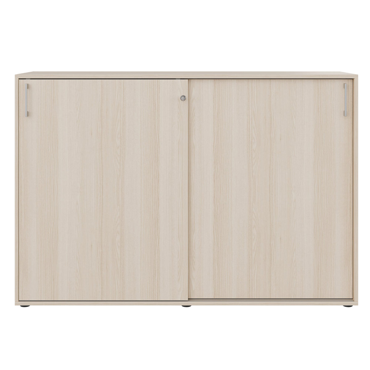 CHOICE sliding door wardrobe | 3 OH, 1600 x 1095 mm, sand ash - 3 Lightbox Main Image