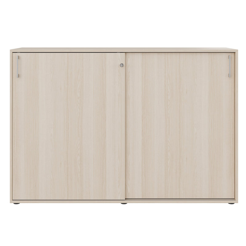 CHOICE sliding door wardrobe | 3 OH, 1600 x 1095 mm, sand ash - 3 Main Image
