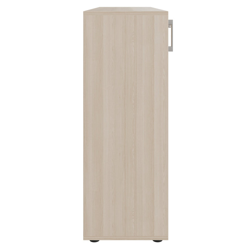 CHOICE sliding door wardrobe | 3 OH, 1600 x 1095 mm, sand ash - 4 Main Image