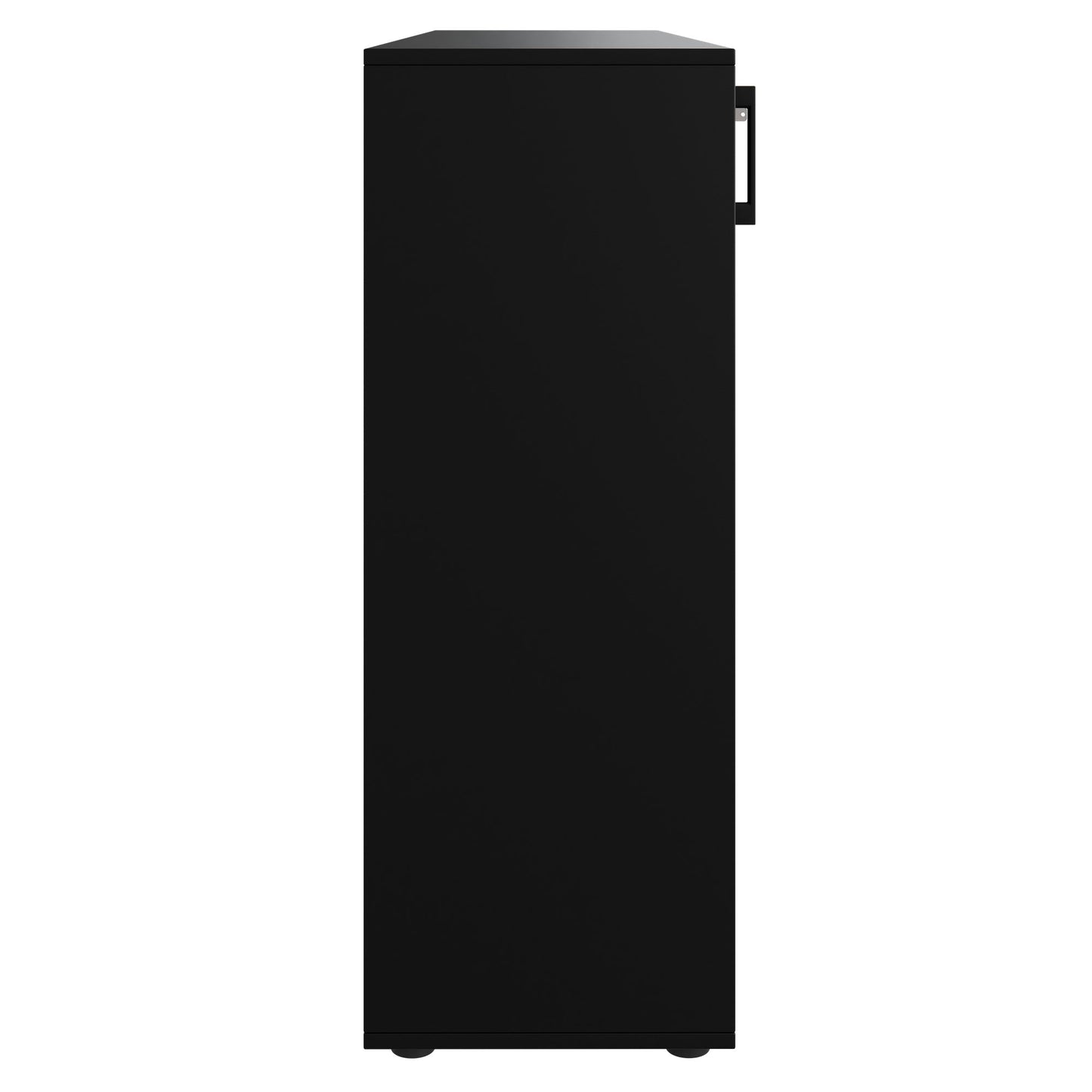 Armoire à portes coulissantes CHOICE | 3 OH, 1600 x 1095 mm, noir