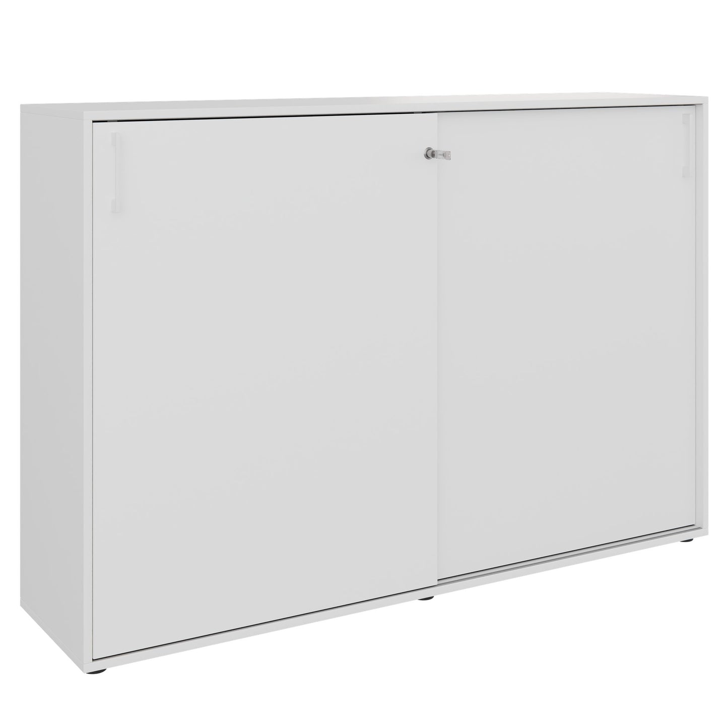 Armoire à portes coulissantes CHOICE | 3 OH, 1600 x 1095 mm, blanc