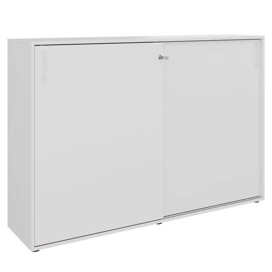 Armoire à portes coulissantes CHOICE | 3 OH, 1600 x 1095 mm, blanc