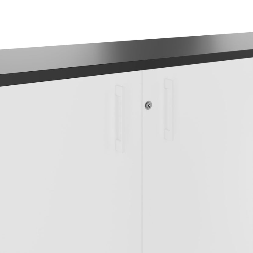 CHOICE Cupboard set | 2OH, 2000 x 785 mm, white