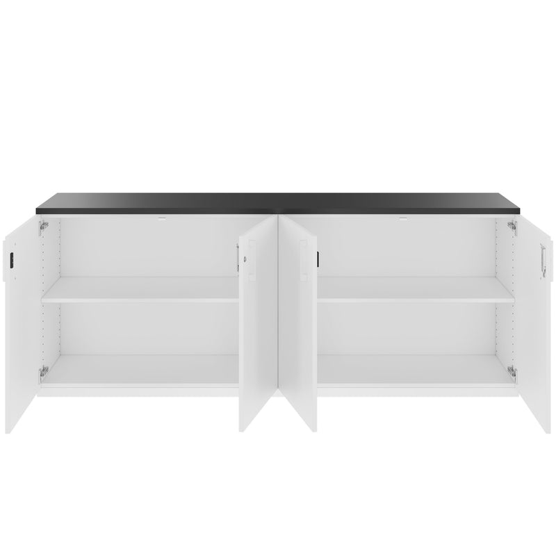 CHOICE Cupboard set | 2OH, 2000 x 785 mm, white - 4 Main Image