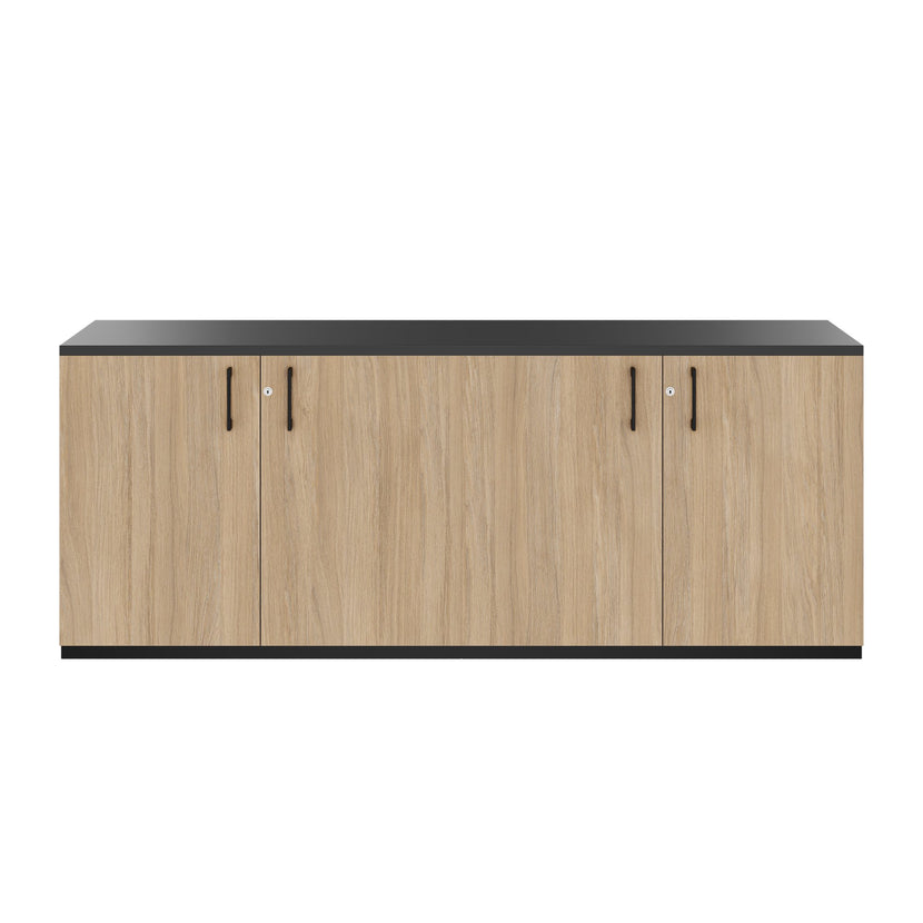 CHOICE Cupboard set | 2OH, 2000 x 785 mm, amber oak