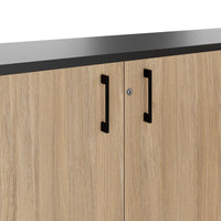 CHOICE Cupboard set | 2OH, 2000 x 785 mm, amber oak
