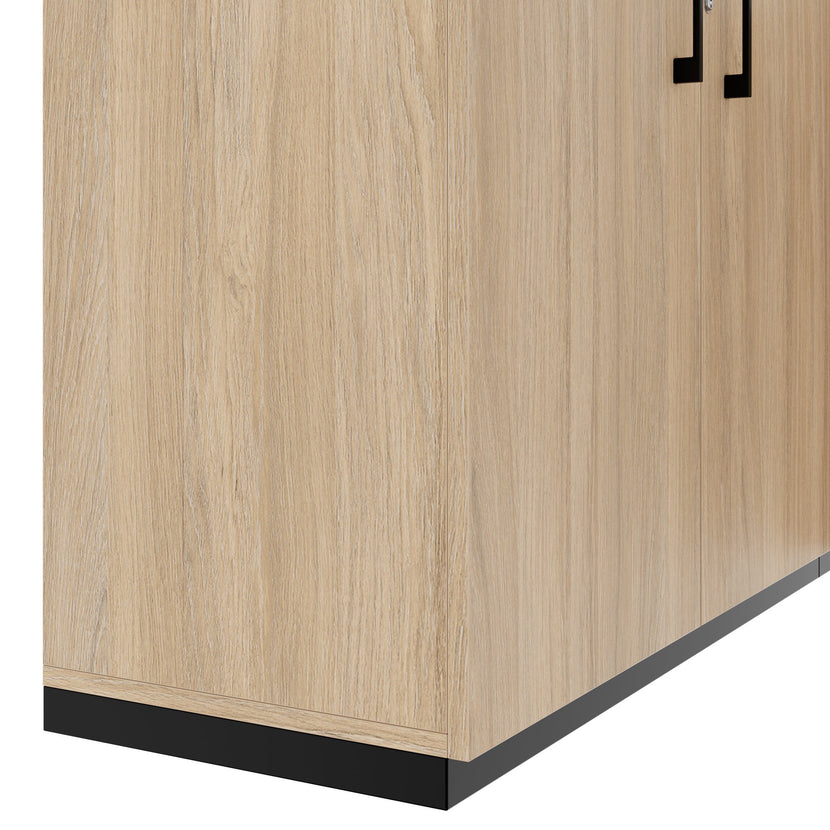 CHOICE Cupboard set | 2OH, 2000 x 785 mm, amber oak