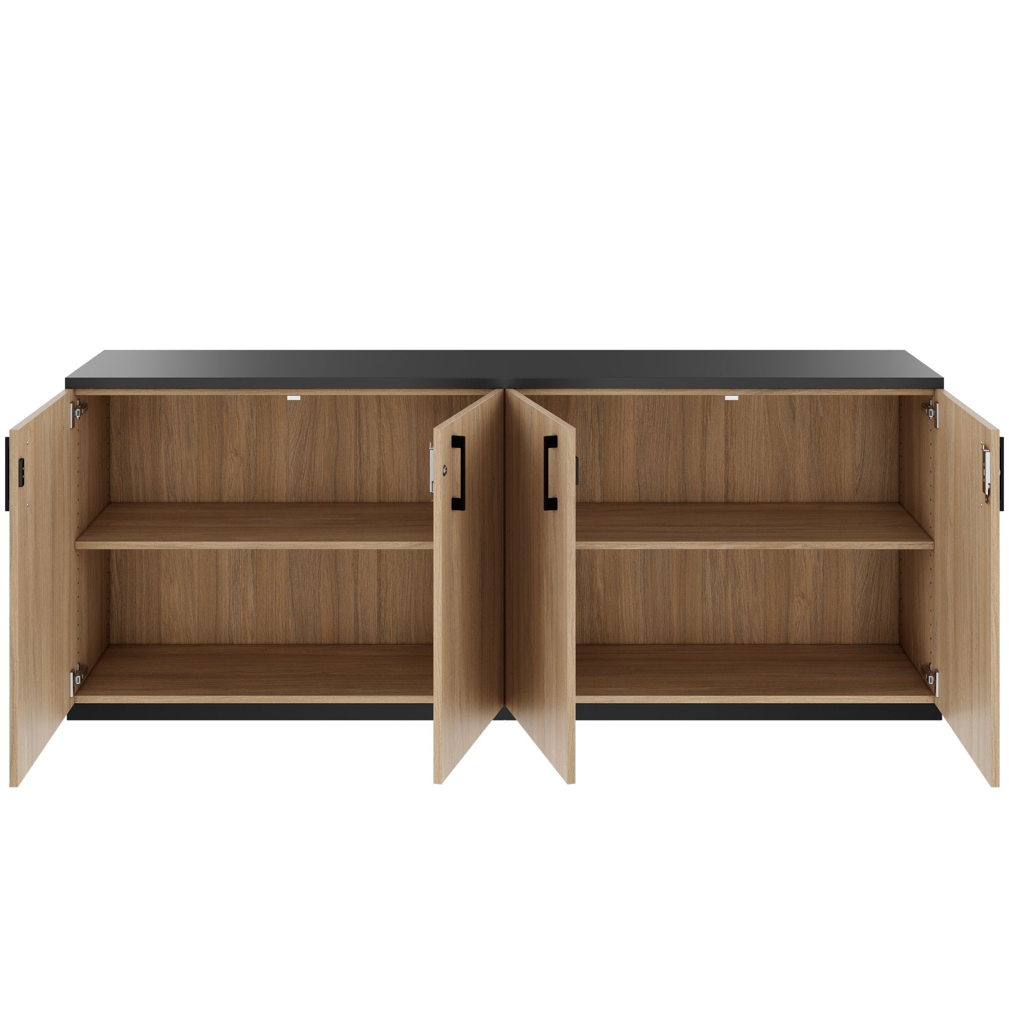 CHOICE Cupboard set | 2OH, 2000 x 785 mm, amber oak