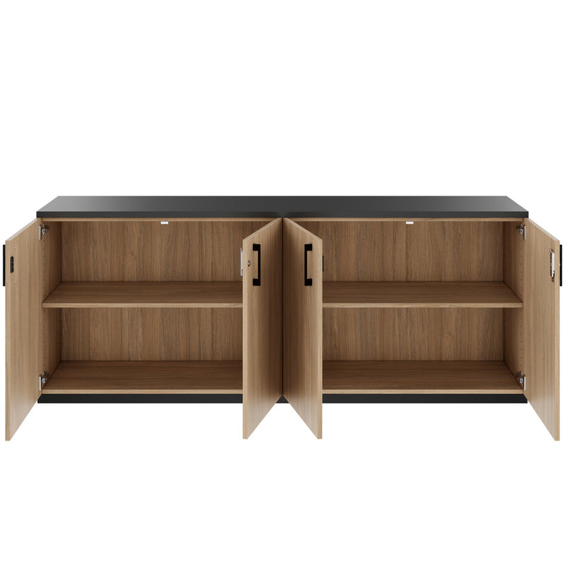 CHOICE Set di armadi | 2OH, 2000 x 785 mm, rovere ambra  - 4 Main Image