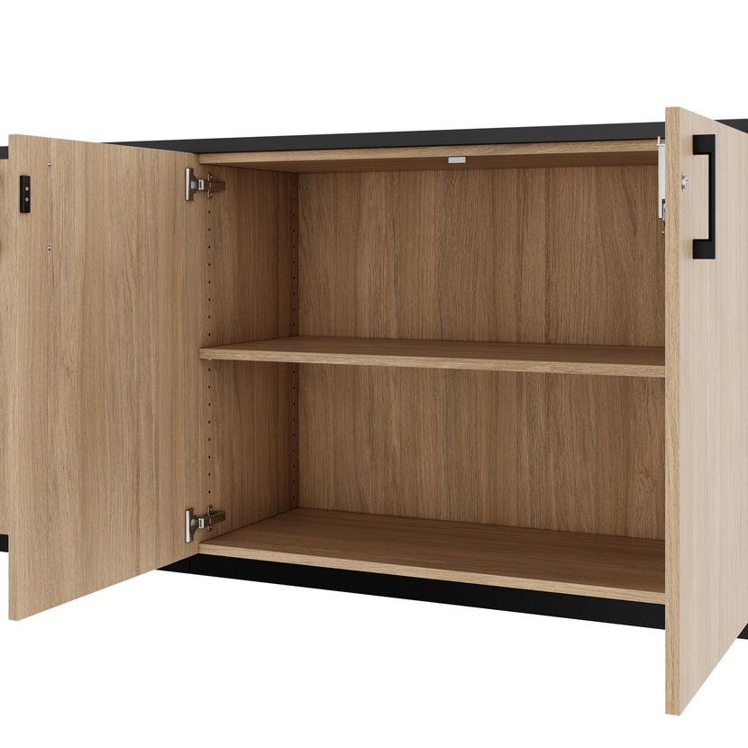 CHOICE Cupboard set | 2OH, 2000 x 785 mm, amber oak
