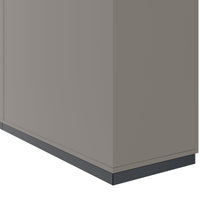 CHOICE Cupboard set | 2OH, 2000 x 785 mm, cubanite gray