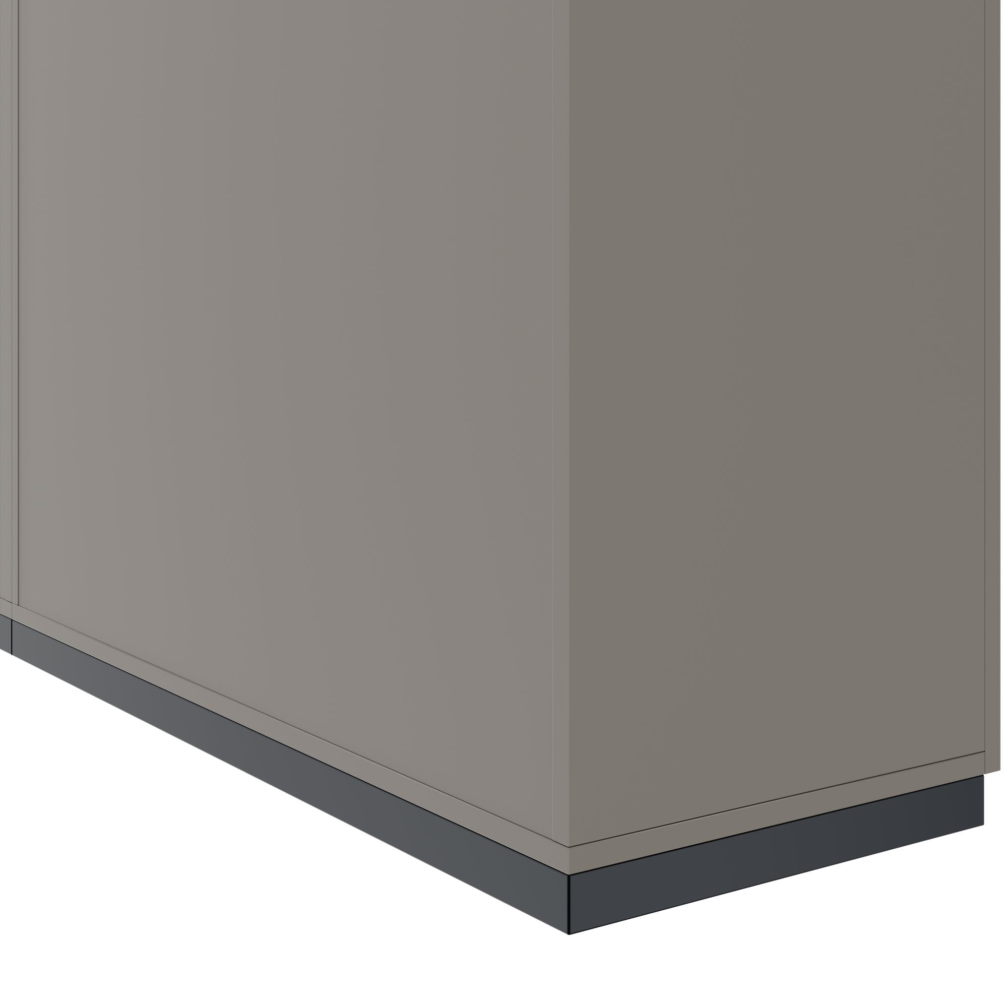 CHOICE Cupboard set | 2OH, 2000 x 785 mm, cubanite gray