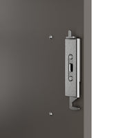 CHOICE Cupboard set | 2OH, 2000 x 785 mm, cubanite gray