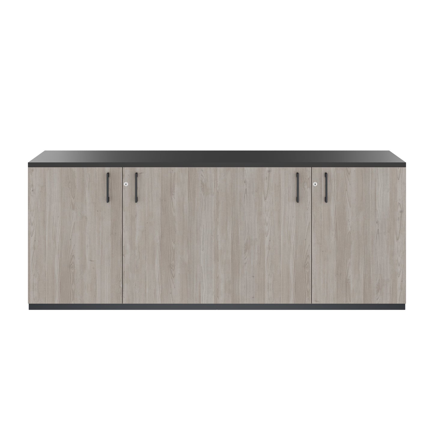 CHOICE Cupboard set | 2OH, 2000 x 785 mm, north oak gray