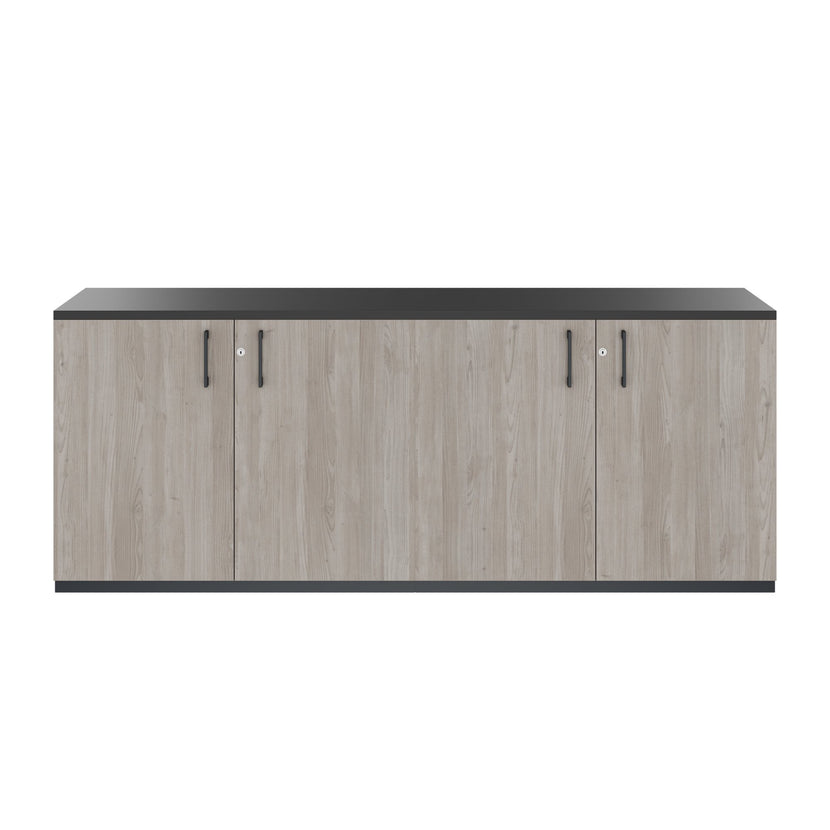 CHOICE Cupboard set | 2OH, 2000 x 785 mm, north oak gray