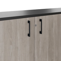 CHOICE Cupboard set | 2OH, 2000 x 785 mm, north oak gray
