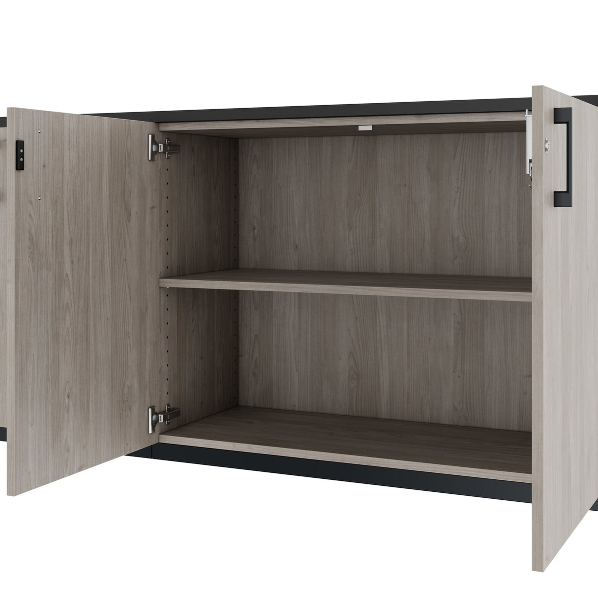 CHOICE Ensemble d’armoires | 2OH, 2000 x 785 mm, chêne nordique gris  - 8 Lightbox Main Image