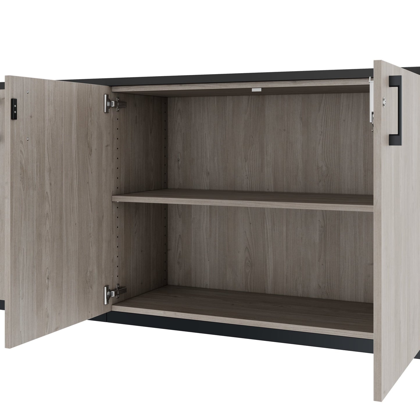 CHOICE Cupboard set | 2OH, 2000 x 785 mm, north oak gray