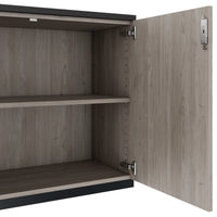 CHOICE Cupboard set | 2OH, 2000 x 785 mm, north oak gray