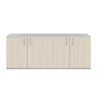CHOICE Cupboard set | 2OH, 2000 x 785 mm, sand ash
