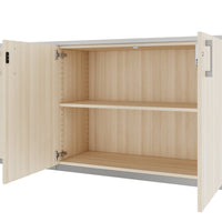 CHOICE Cupboard set | 2OH, 2000 x 785 mm, sand ash