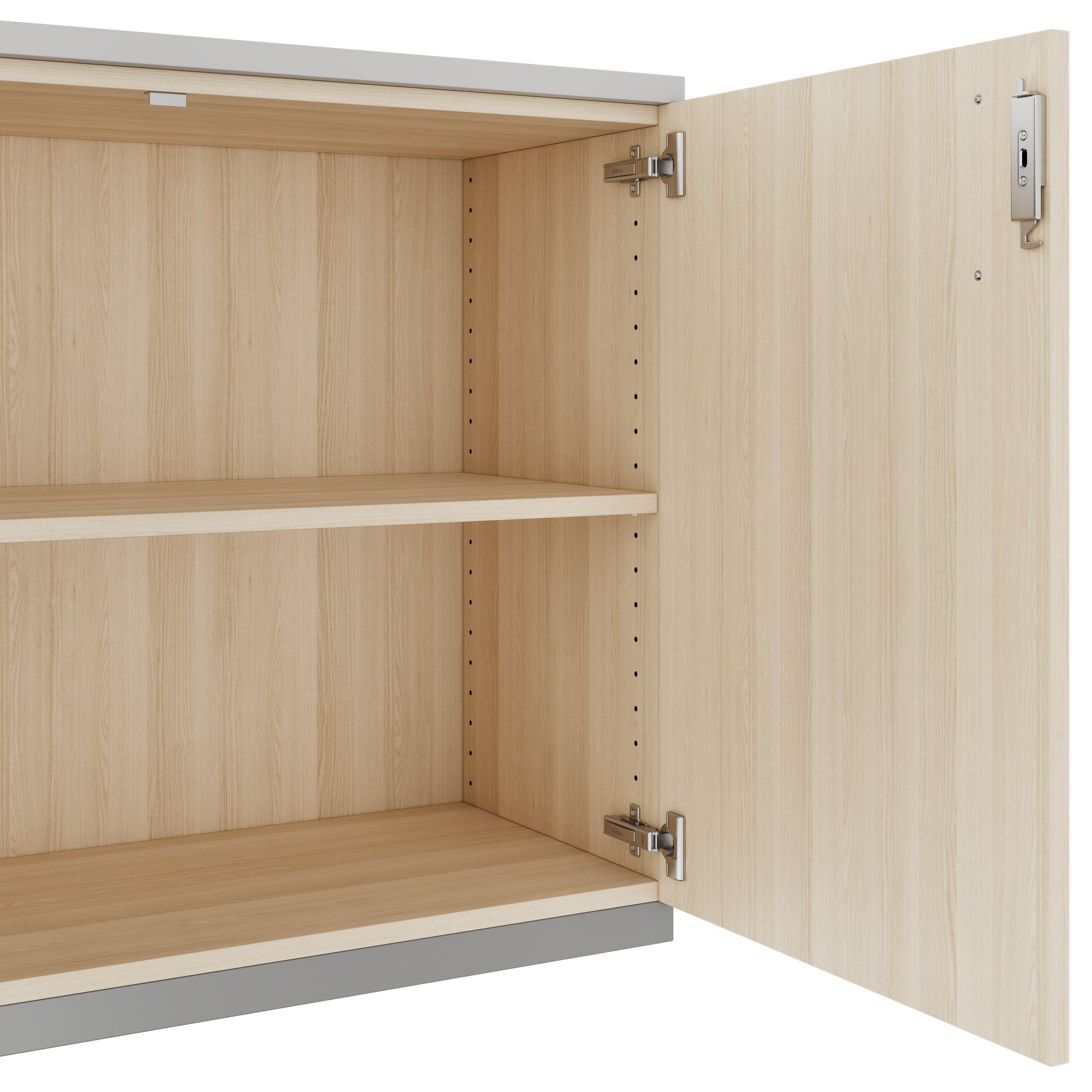 CHOICE Cupboard set | 2OH, 2000 x 785 mm, sand ash