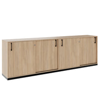 CHOICE Ensemble de placards | 2OH, 2400 x 760 mm, chêne ambre