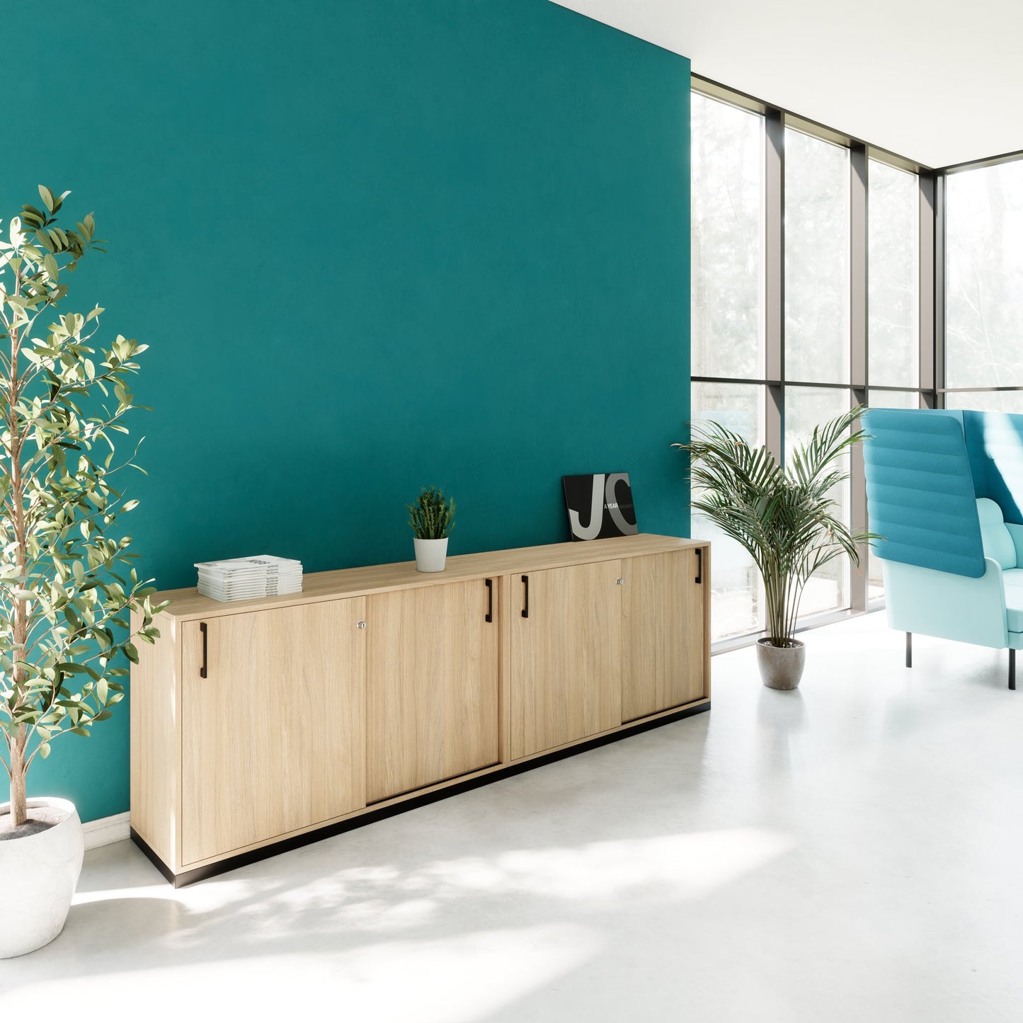 CHOICE Ensemble de placards | 2OH, 2400 x 760 mm, chêne ambre