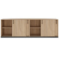 CHOICE Ensemble d’armoires | 2 OH, 2400 x 760 mm, chêne ambré  - 4 Thumbnail Image