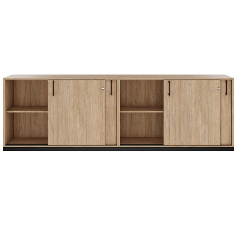 CHOICE Ensemble de placards | 2OH, 2400 x 760 mm, chêne ambre