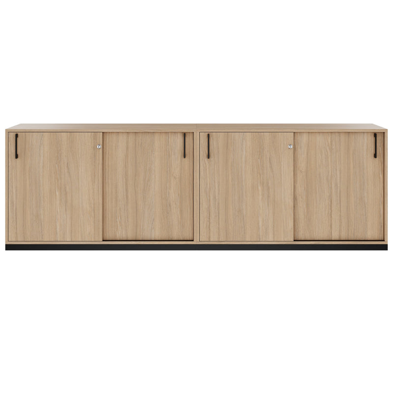 CHOICE Ensemble d’armoires | 2 OH, 2400 x 760 mm, chêne ambré  - 3 Main Image